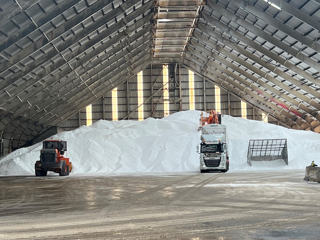 Urea Shed inside
